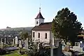 Evangelický hřbitov s kaplí