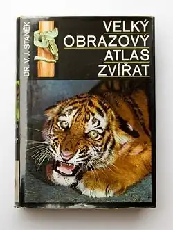 Velký obrazový atlas zvířat, 1973, vydán česky Albatrosem, v Artii vyšel v mnoha jazycích a vydáních