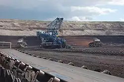 Velkostroj v lomu Tušimice – Libouš