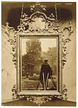 Benátské zrcadlo asi z roku 1700