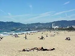 pláž na Venice Beach