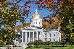 Vermont State House, (postavený v roce 1859)