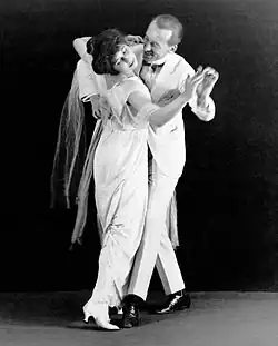 Vernon a Irene Castle, asi 1910