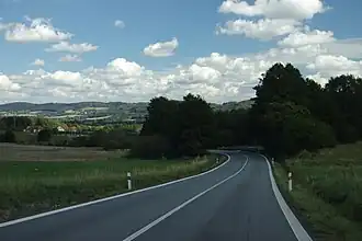 Silnice I/18 u Veselky