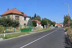 Silnice II/329 v části Velká Strana