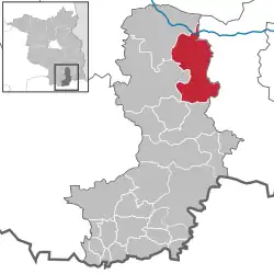 Vetschau Wětošow na mapě