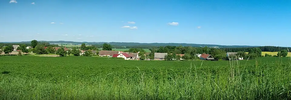 Pohled k Višňové od Strážky