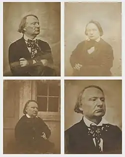 Victor Hugo kolem roku 1854