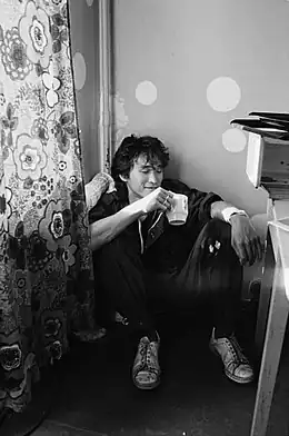 zpěvák Viktor Coj (1986), hlavní hrdina filmu