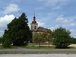 Vidonice, kostel sv. Jana Křtitele