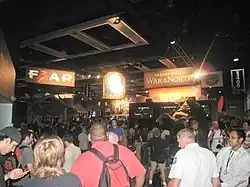 Výstavní stánek hry F.E.A.R. 3 v roce 2012