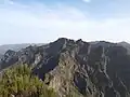 Pohled z východu na Pico das Torres