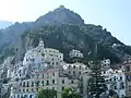 Pohled na Amalfi