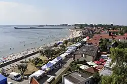 Panoramatický pohled na pobřežní část města