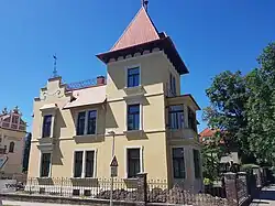 Vieweghova vila v červenci 2020