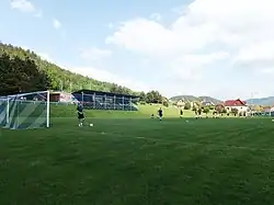 Fotbalové hřiště, na kterém vyrůstal Milan Baroš