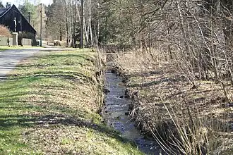 Vilémovský potok v Leopoldce