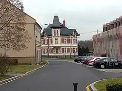 Vila čp.281, Nádražní 281, Ostrov, okres Karlovy Vary, Karlovarský kraj.jpg