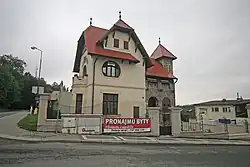 Pohled na východní průčelí domu z Havlenovy ulice