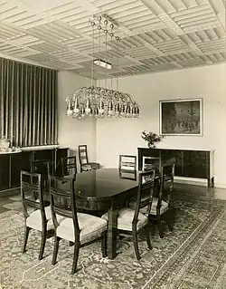 Villa Friedmann, interiér