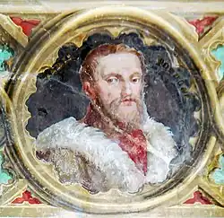 Paris Bordone (malířova podobizna, Villa Torlonia, Řím, Itálie)