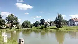 Centrum vesnice Věvrov