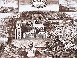 Klášter Villers roku 1726