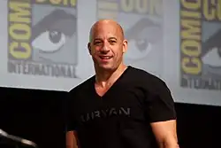 Vin Diesel, který namluvil Groota