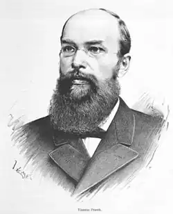 Vincenc Prasek v roce 1889