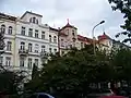 Řadové činžáky, Dykova ulice, Praha-Vinohrady