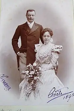 Hrabě Vincenc Thurn-Valsassina s manželkou Adele Tacoli