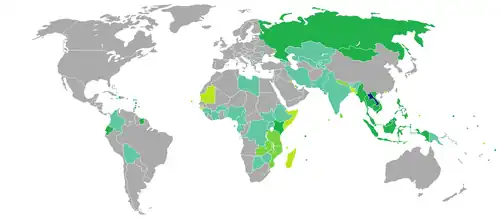 Vízová povinnost pro držitele laoských pasů