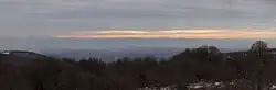 Panoramatický pohled z nejvyšší hory Višegrad