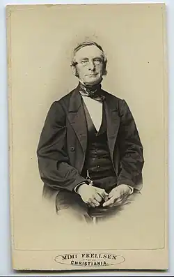 Magnus Andreas Gjør, portrétní vizitka