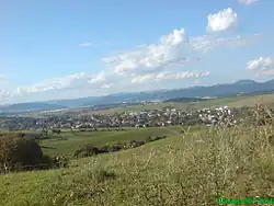 Žilinská kotlina z úpatí Malé Fatry nad Višňovým