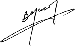 Vitalij Masol, podpis