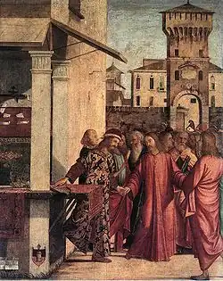 Povolání Matouše, Vittore Carpaccio, 1502