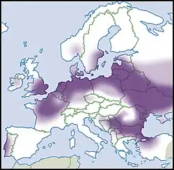 Areál rozšíření