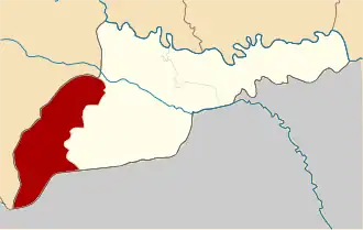 Poloha rajónu v Černovické oblasti