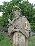 Vlčice_C._Svatý_Jan_Nepomucký,_detail.jpg
