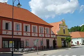 Silnice II/144 ve Vlachově Březí