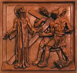 Vladimír Astl, Křížová cesta (2), Ježíš přijímá kříž