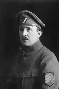 MUDr. Vladimír Haering jako plukovník zdravotnictva Čsl. vojska v Rusku (kol.1919)