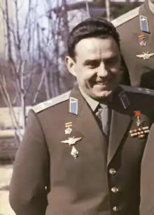 Vladimir Komarov v roce 1965