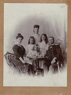 Vladimir Serafimov se svojí rodinou