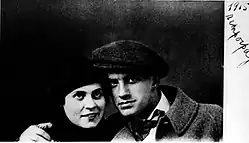 Vladimír Vladimirovič Majakovský (1893–1930) a Lilya Juryevna Brik (1891–1978)