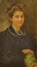 portrét Bukovacovi dcery Marie (1908)