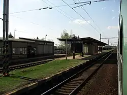Nádraží ve Vlkově před rekonstrukcí (2009)