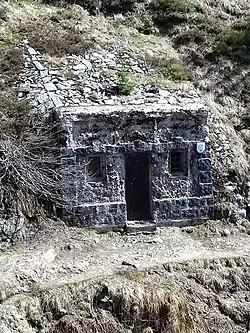 Vodárna na Rudném potoce v Obřím dole