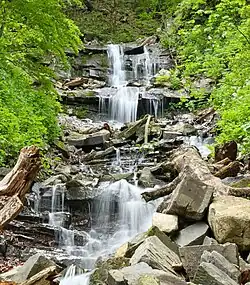 Bučací vodopády pod Smrkem